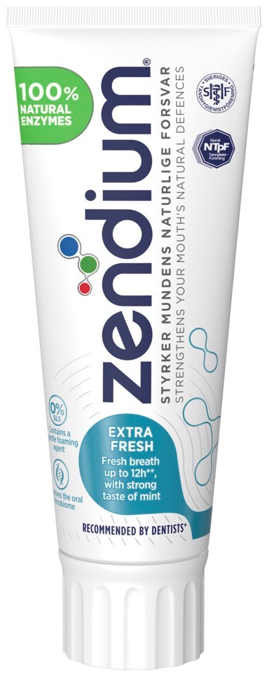 Zendium Extra Fresh Toothpaste 75 ml
