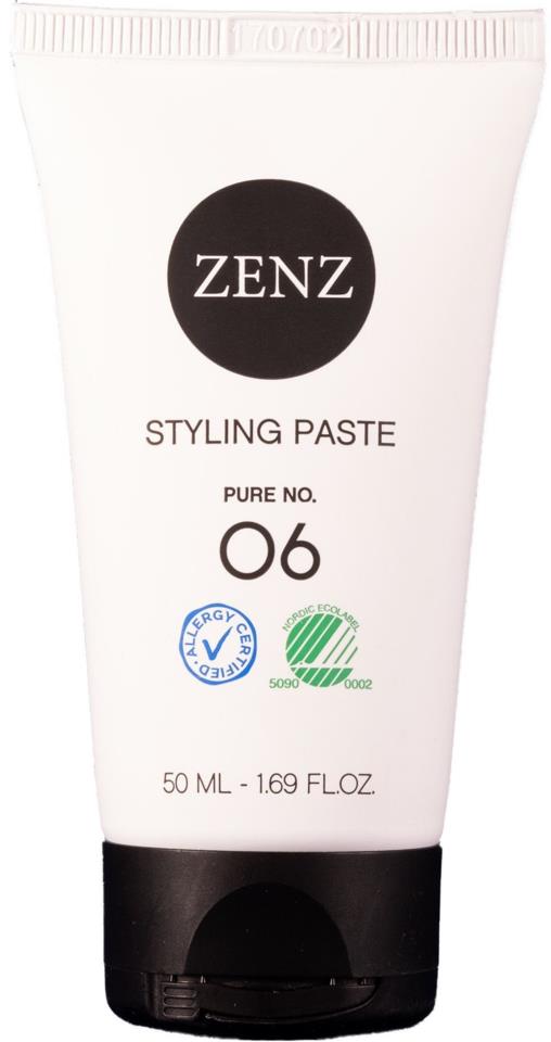 Zenz Organic No. 06. Pure Styling Paste 50 ml