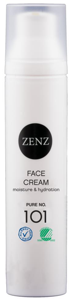 Zenz Organic No. 101. Antiage Face Cream Moisture & Hydration Pure 100 ml