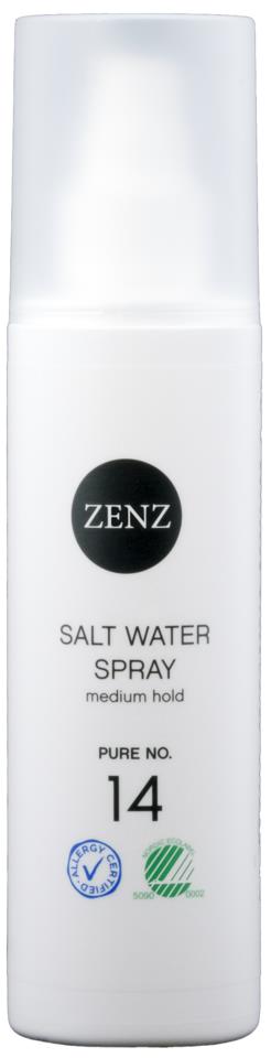 Zenz Organic No. 14. Salt Water Spray Pure Medium Hold 200 ml