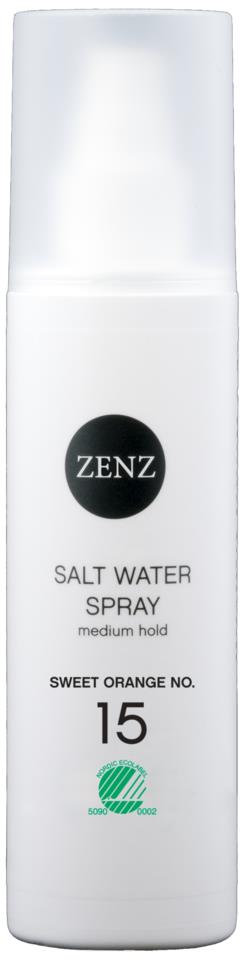 Zenz Organic No. 15. Salt Water Spray Sweet Orange Medium Hold 200 ml