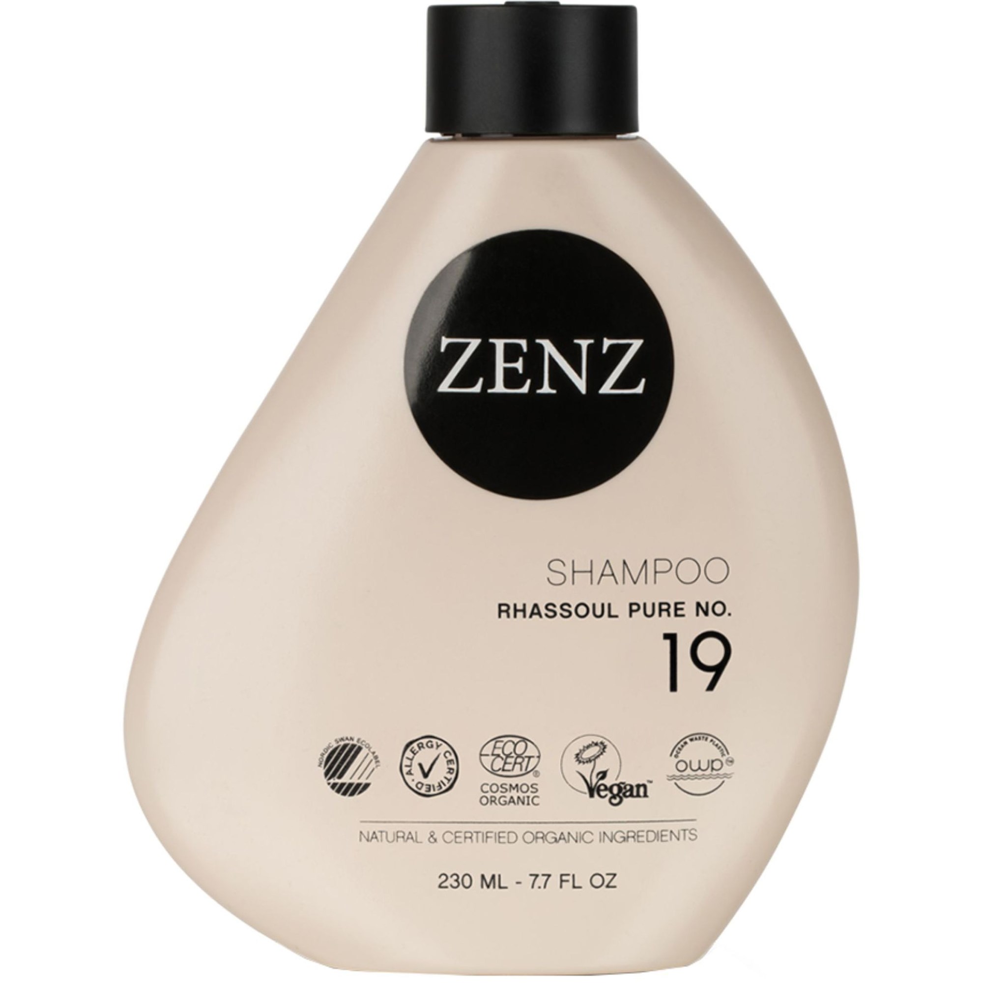 Zenz No. 19 Rhassoul Pure Treatment Shampoo 230 ml billede