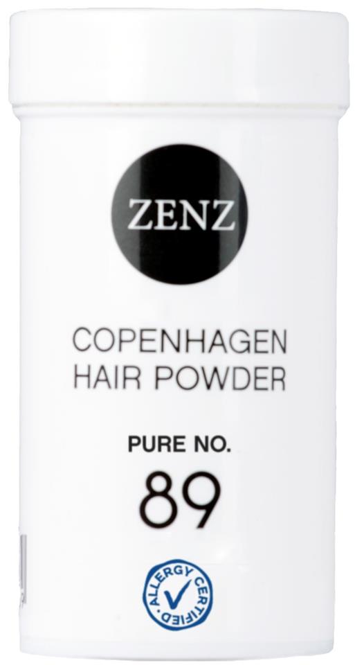 Zenz Organic No. 89. Copenhagen Hair Powder Volume 10 g