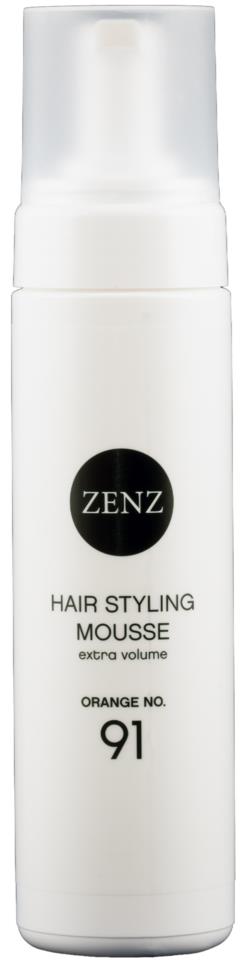 Zenz Organic No. 91. Hair Styling Mousse Extra Volume Orange 200 ml