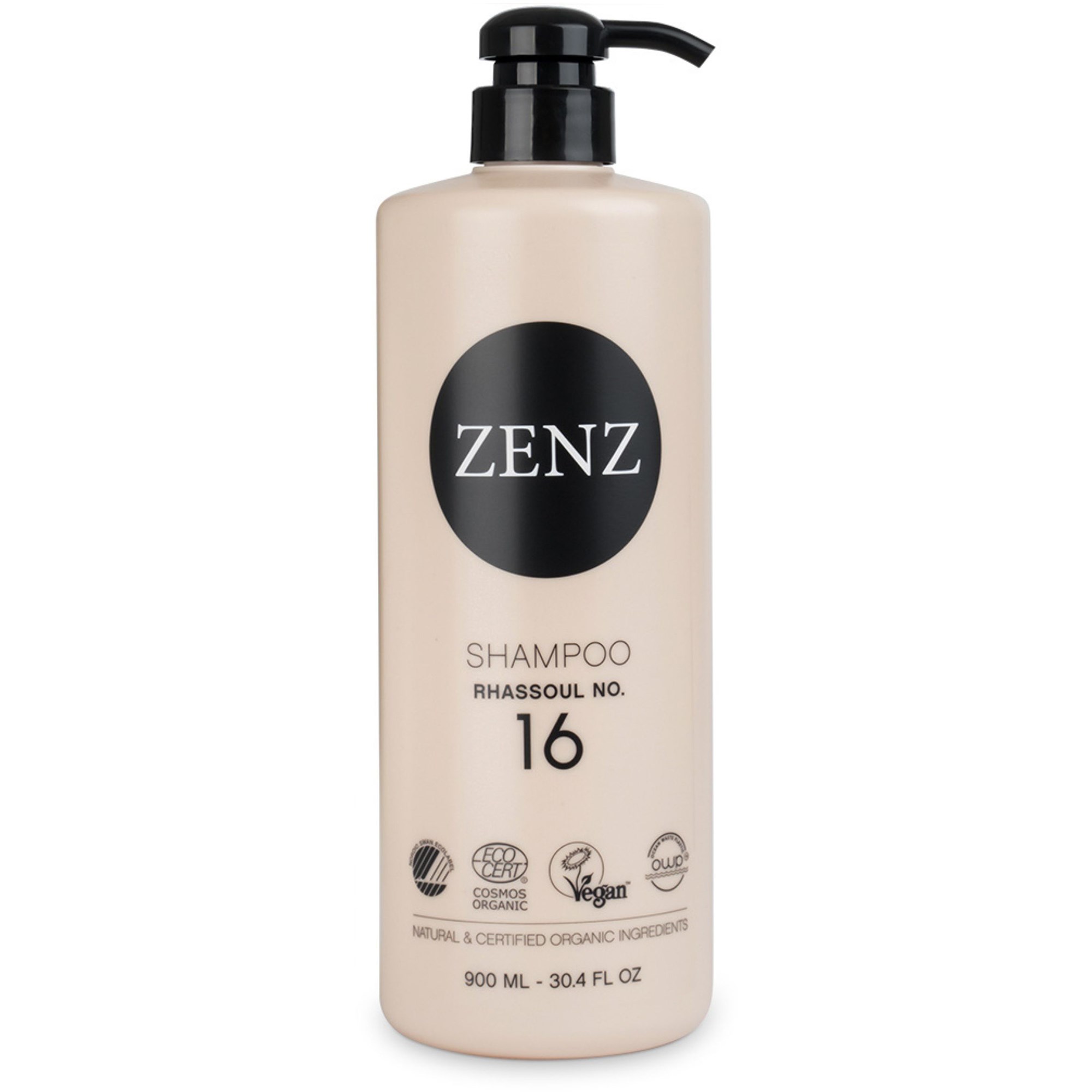 Zenz Rhassoul 16 Treatment Shampoo 900 ml billede