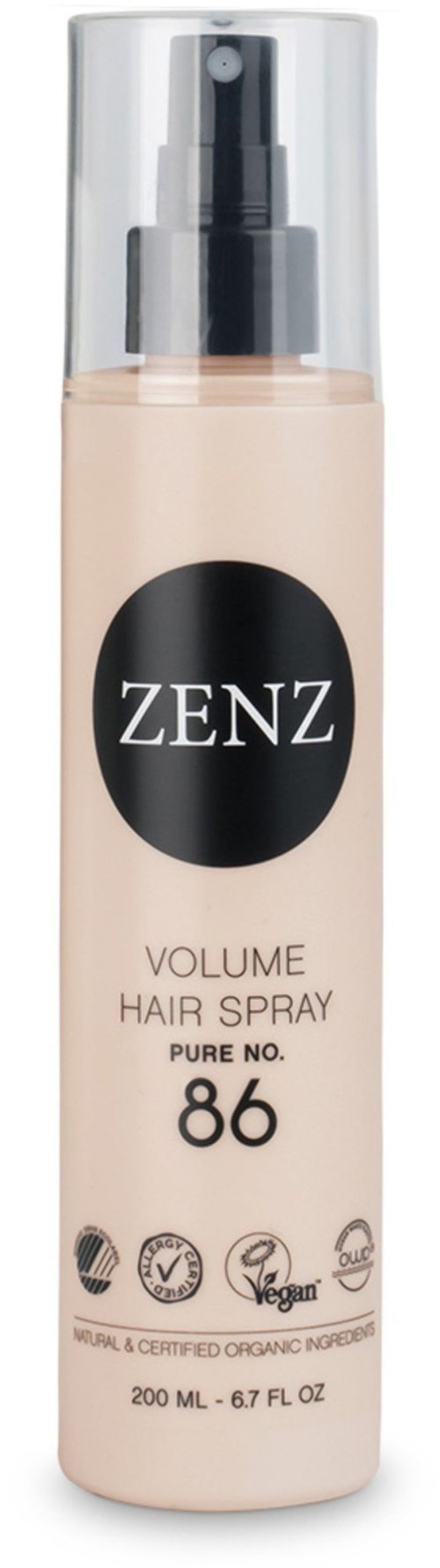 Zenz Styling 86 Volume Hair Spray Medium Hold 200 ml