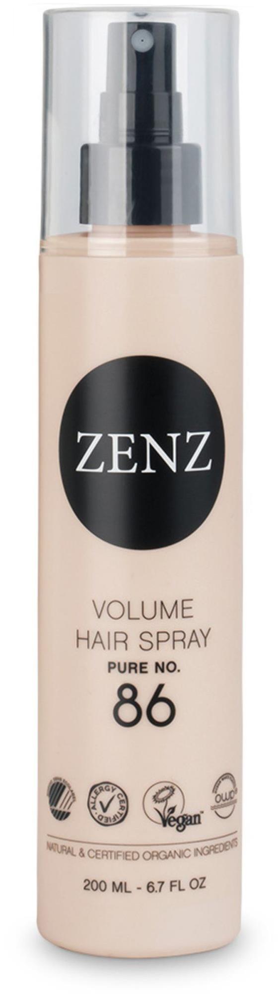 Zenz Styling 86 Volume Hair Spray Medium Hold 200 ml