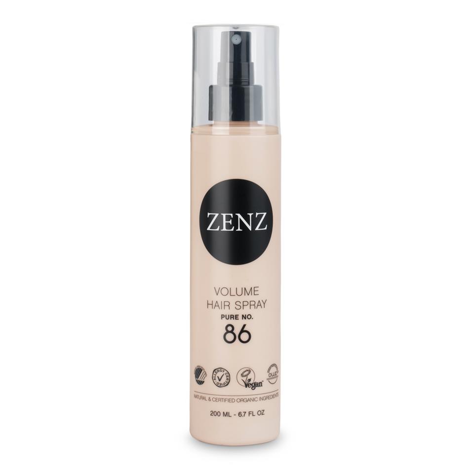 Zenz Organic Styling 86 Volume Hair Spray Medium Hold 200 ml