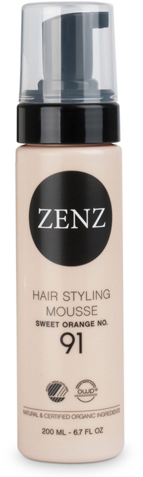 Zenz Styling 91 Hair Styling Mousse Orange 200 ml