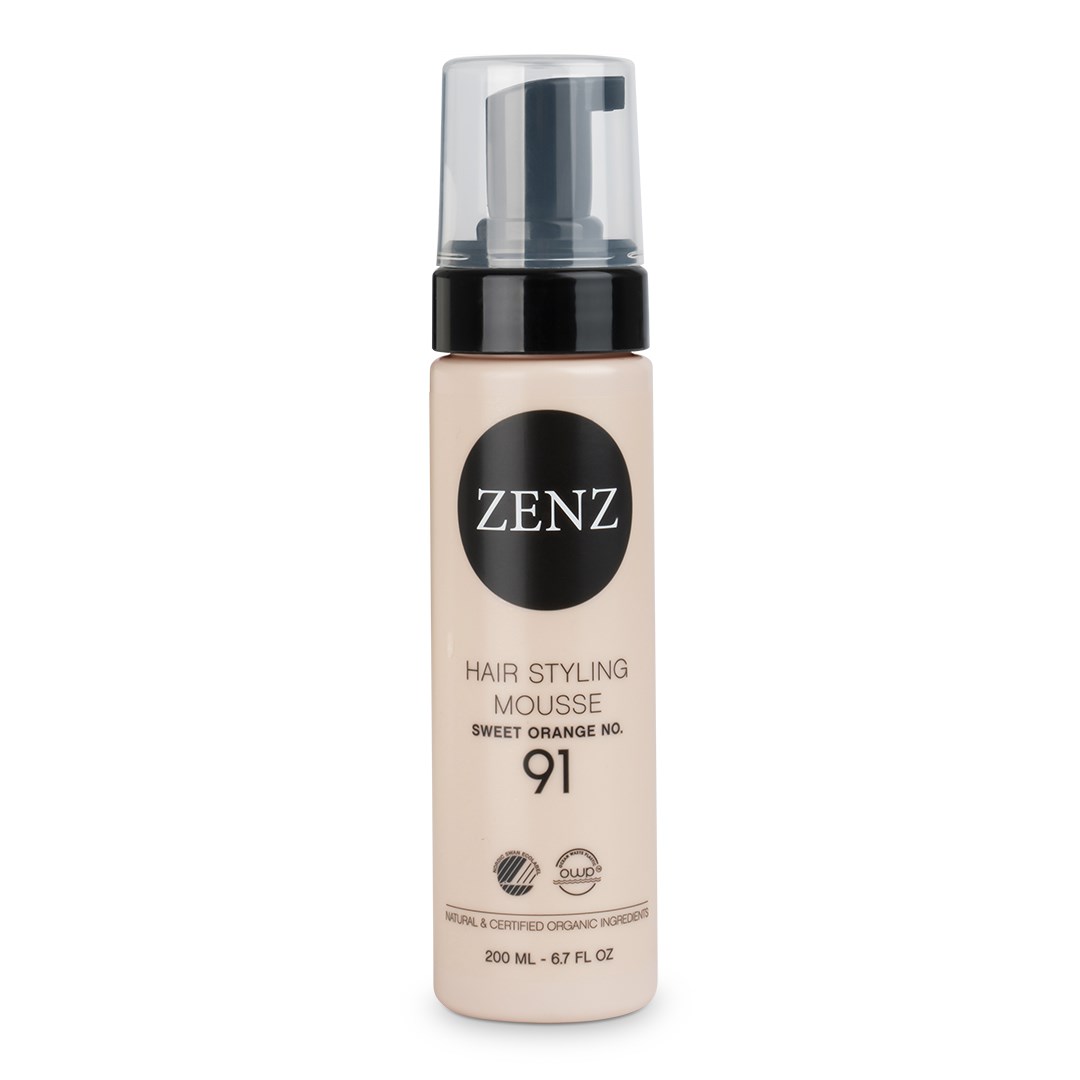 Läs mer om Zenz Organic Styling 91 Hair Styling Mousse Orange