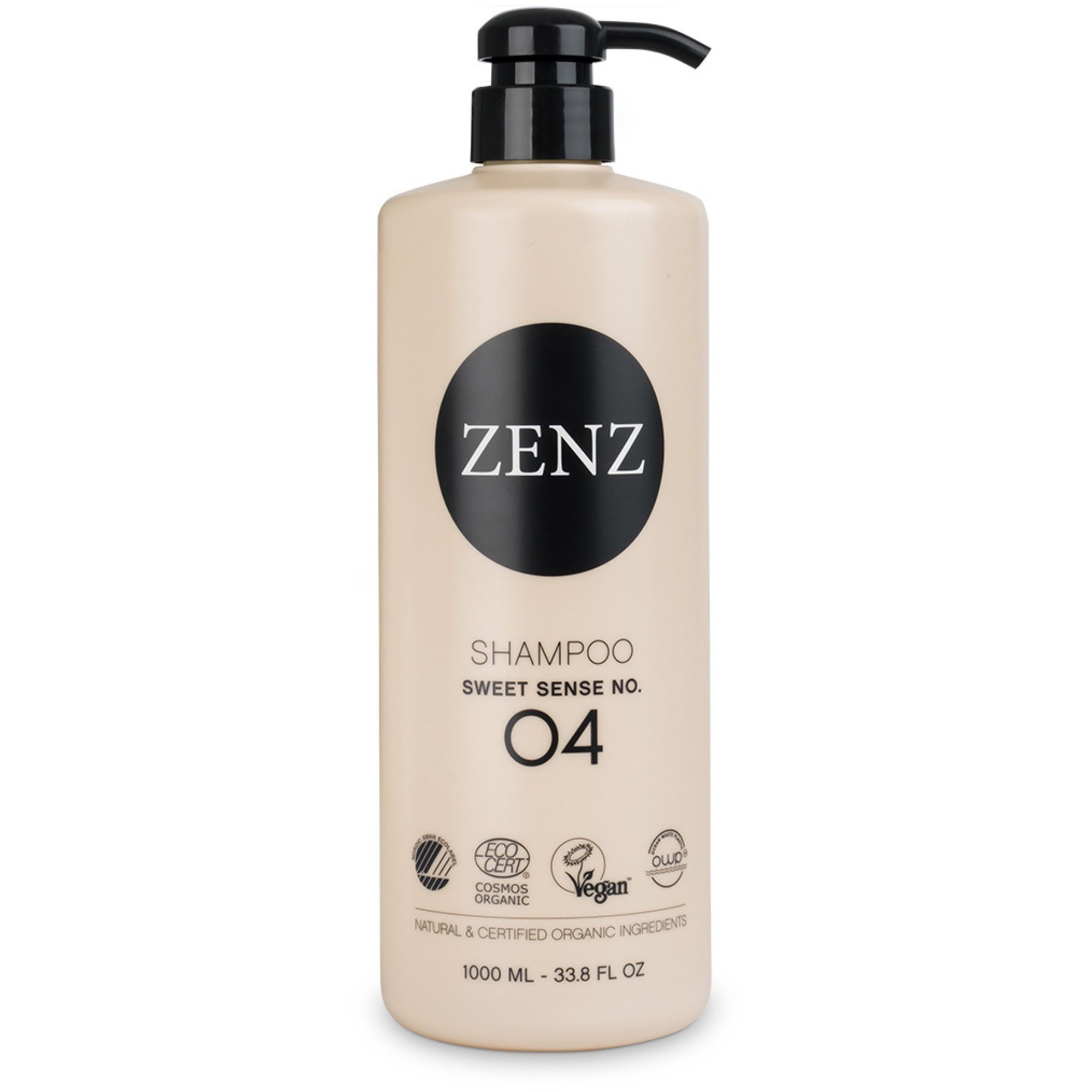 Zenz Organic Shampoo Sweet Sense No. 04 - Version 2.0, 1000ml.