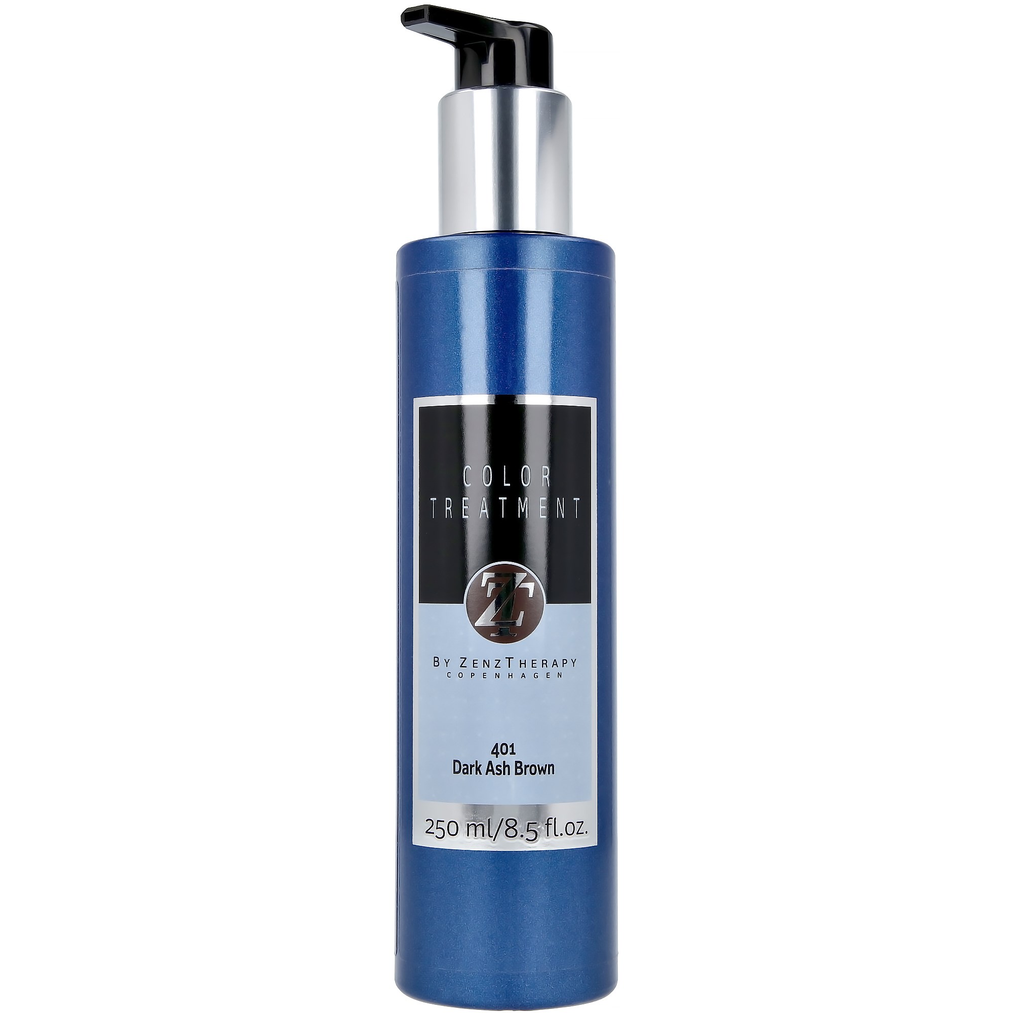 ZenzTherapy 401 Dark Ash Brown Color Treatment, 250 ml.