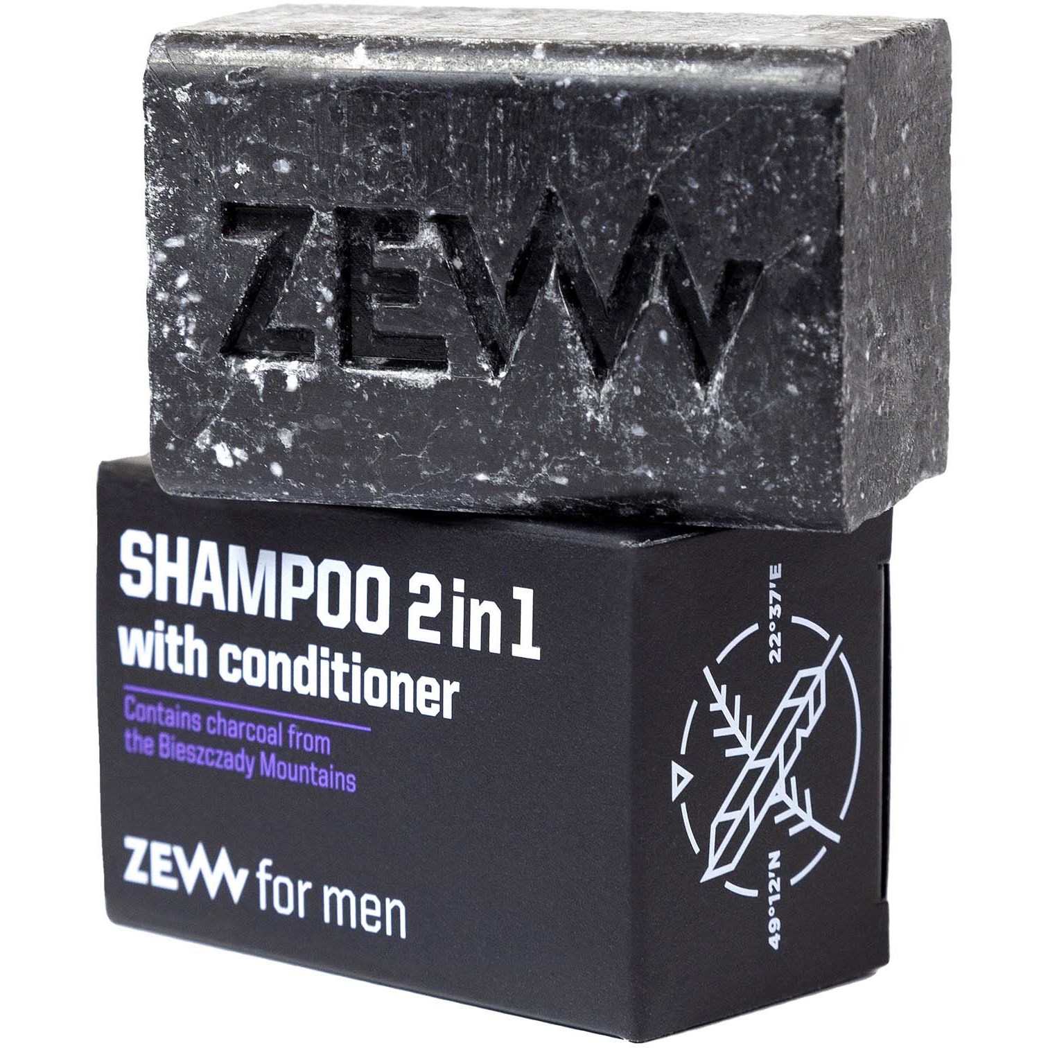 ZEW for Men 2in1 Shampoo with conditioner 85 ml billede