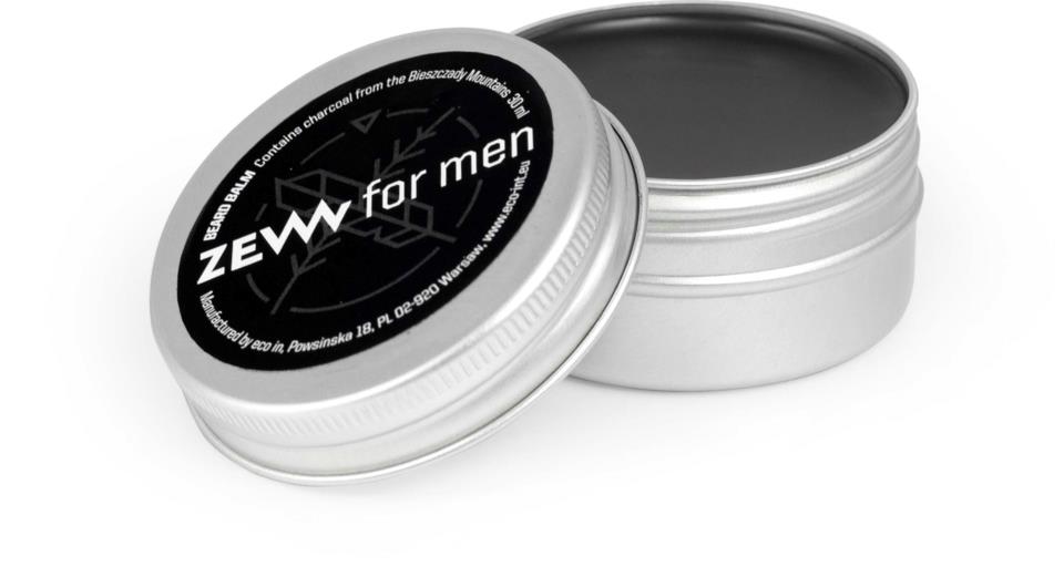 ZEW for Men Beard Balm With Charcoal 30 ml