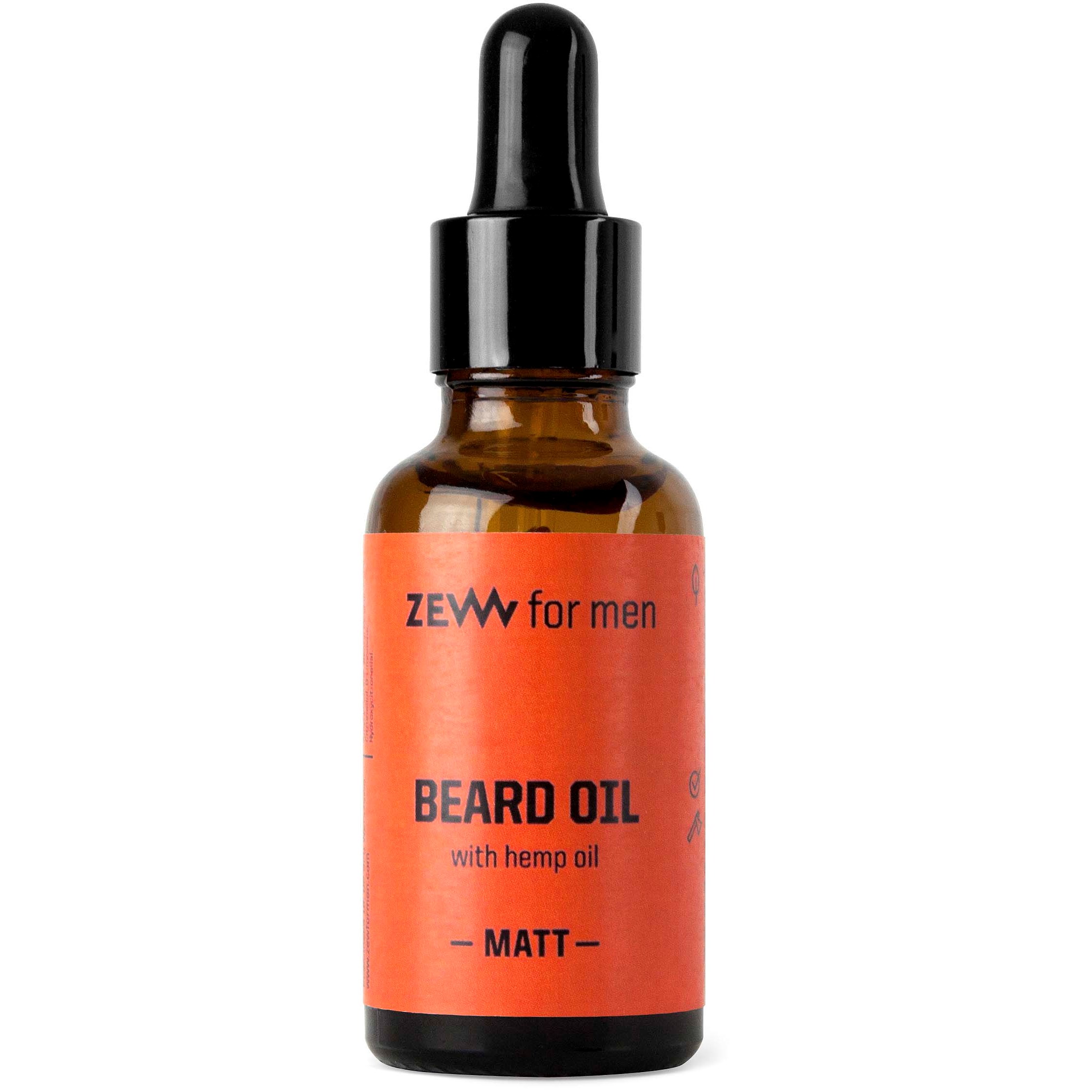 Фото - Інша косметика Zew for men Beard Oil with hemp oil matt 30 ml 