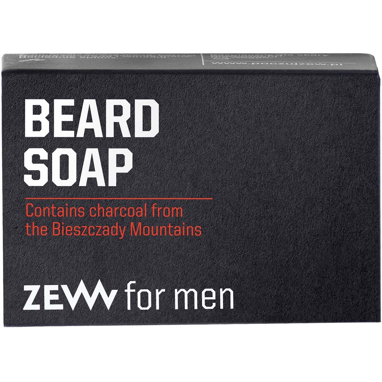 ZEW for Men Beard Soap 85 ml billede