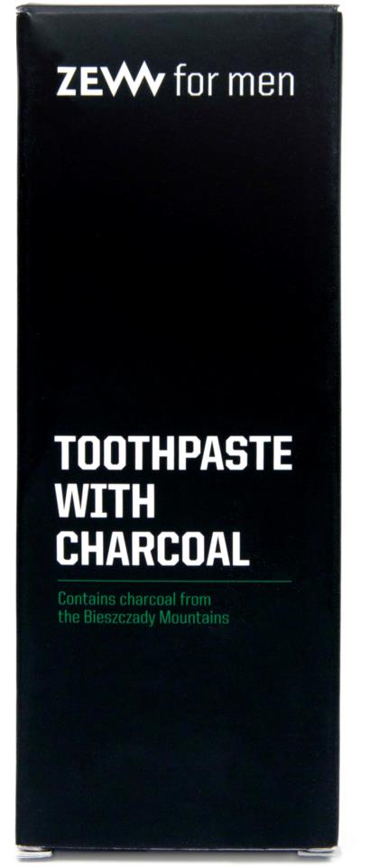 ZEW for Men Charcoal Toothpaste Natural Toothpaste With Char