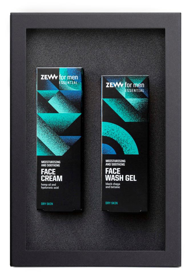 Zew for Men Essential Moisturizing Face Set
