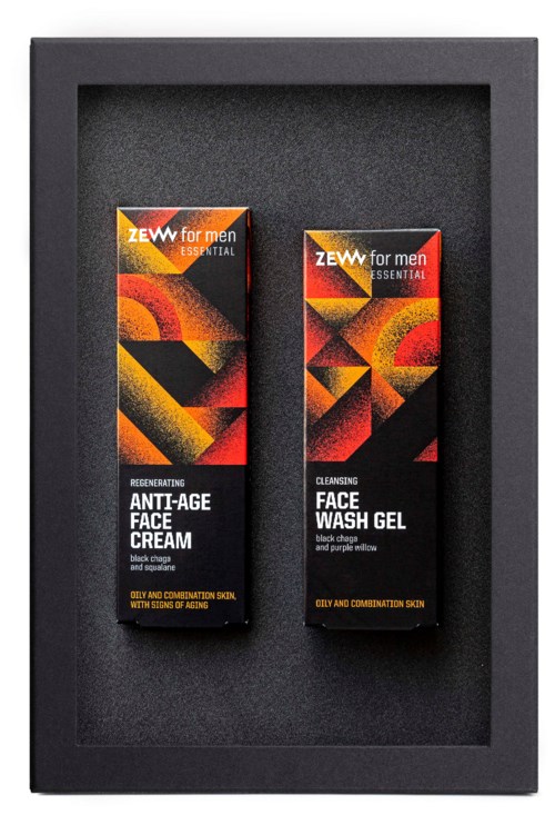 ZEW for Men Essential Regeneration face Set 450 st
