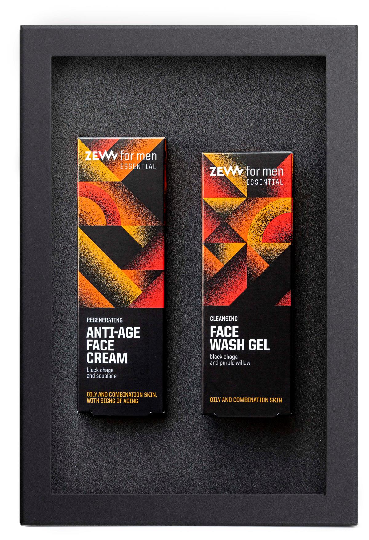 ZEW for Men Essential Regeneration face Set 450 st