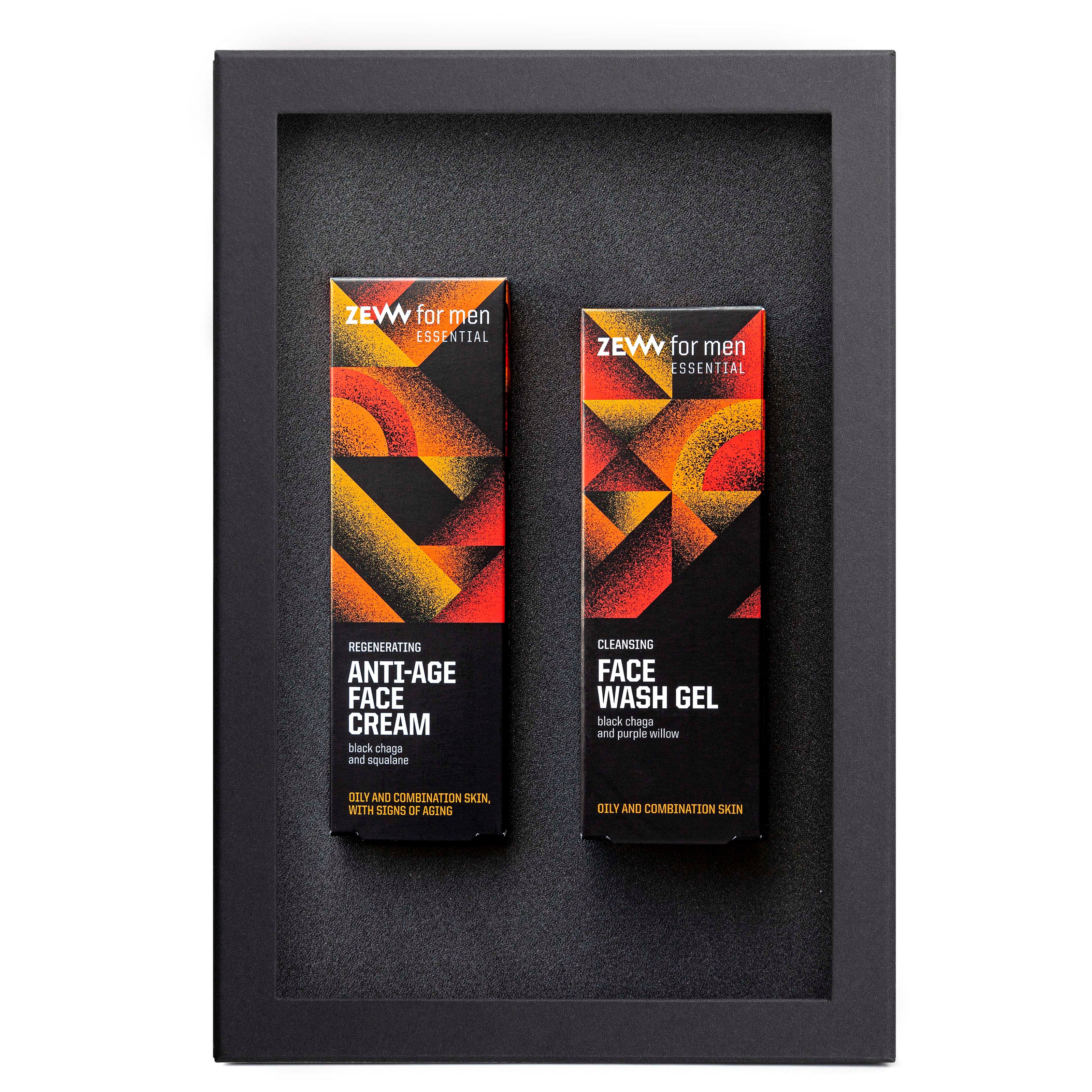 ZEW for Men Essential Regeneration face Set 450 stk billede