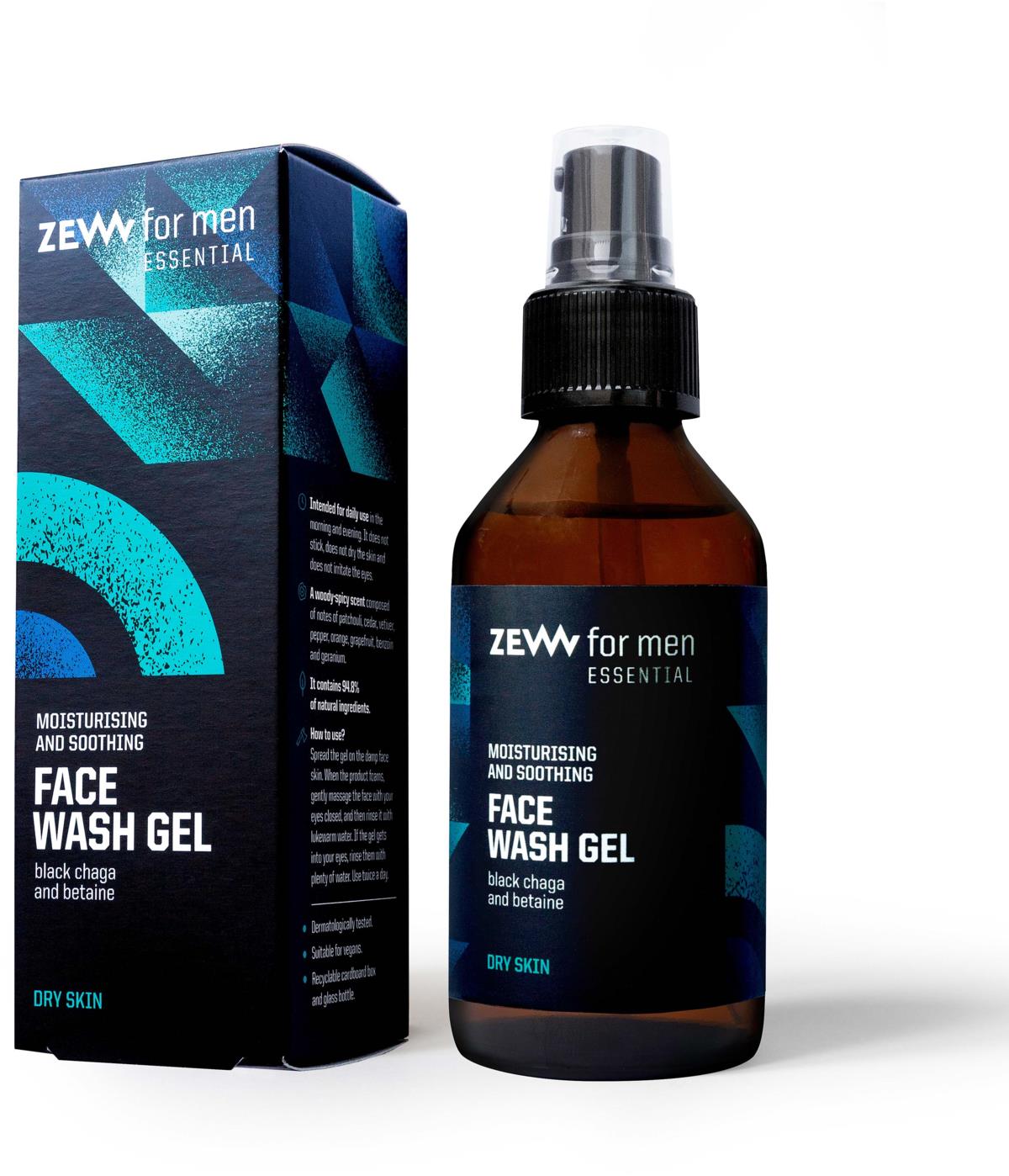 ZEW for Men Face Wash Gel - dry skin 10 ml