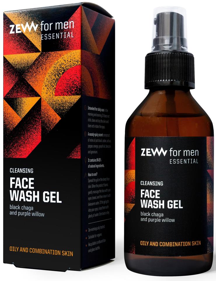Zew for Men Face Wash Gel - Oily and combination skin 100ml