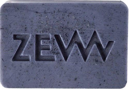 A gray soap or block with the word "ZEW" embossed on it.