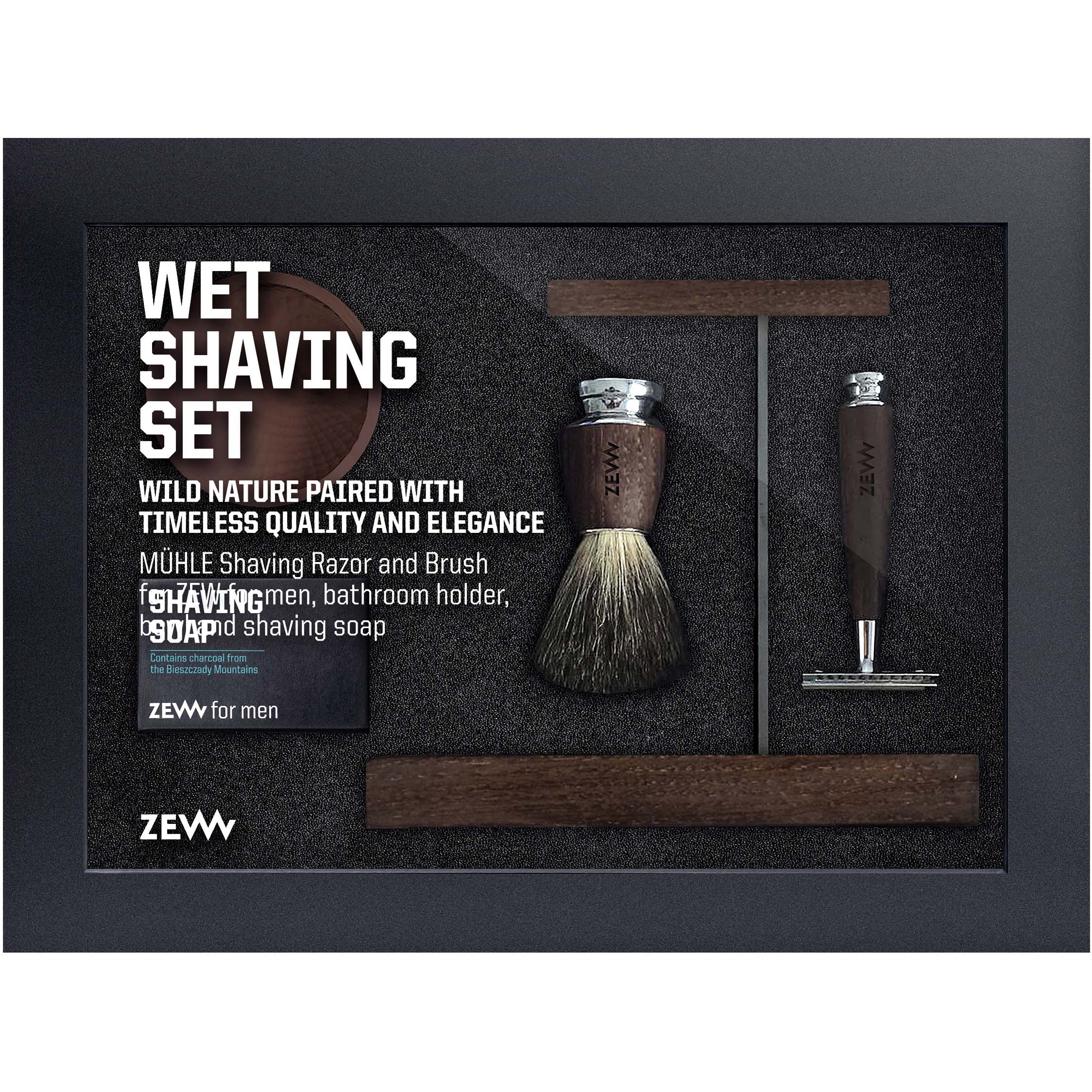 ZEW for Men Wet Shaving Set 880 stk billede