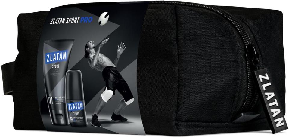 Zlatan Ibrahimovic Parfums Zlatan Sport Pro Bag H&B wash + Deoroll Gift Set