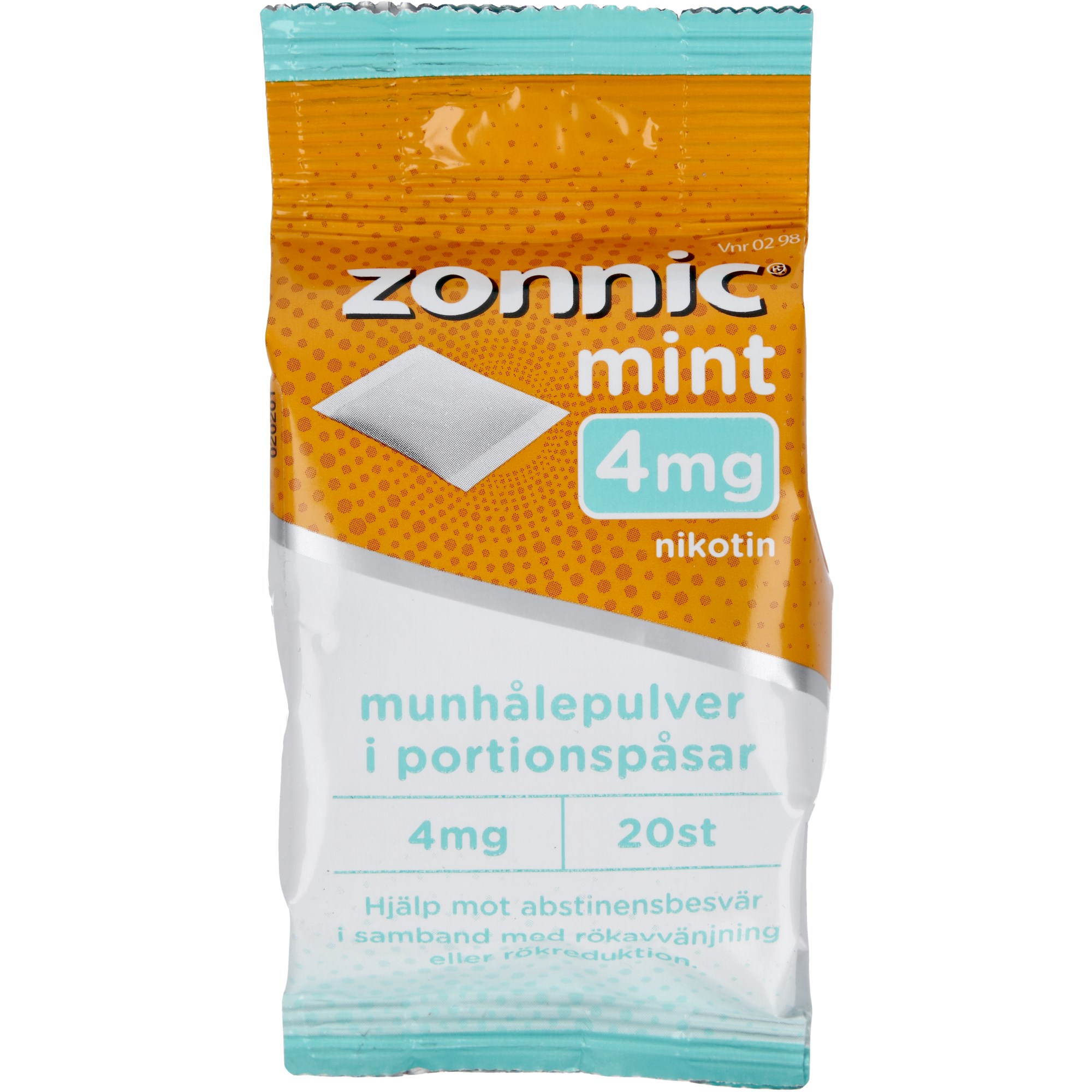 Läs mer om Zonnic Mint Munhålepulver Portionspåse 4mg 20 st