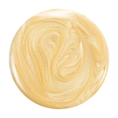 Ein runder, beige und sahnefarbener Wirbelmuster. Es sieht aus wie ein marmoriertes oder gewirbeltes Design auf einer glatten Oberfläche.