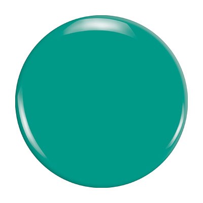 Ein grün-blauer runder Gegenstand mit glänzenden Reflexionen, sieht aus wie eine Glas- oder Plastikkugel.