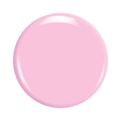 Ein glänzender, rosa, runder Bonbon oder Gelkugel mit glatter Oberfläche.
