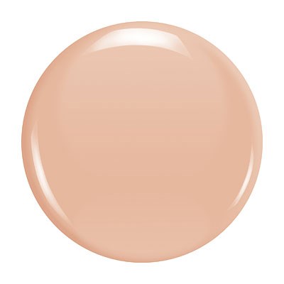 Ein großer, glänzender, beige kugelartiger Gegenstand mit glatter Oberfläche und Lichtreflexen. Es sieht aus wie eine glänzende Kugel.