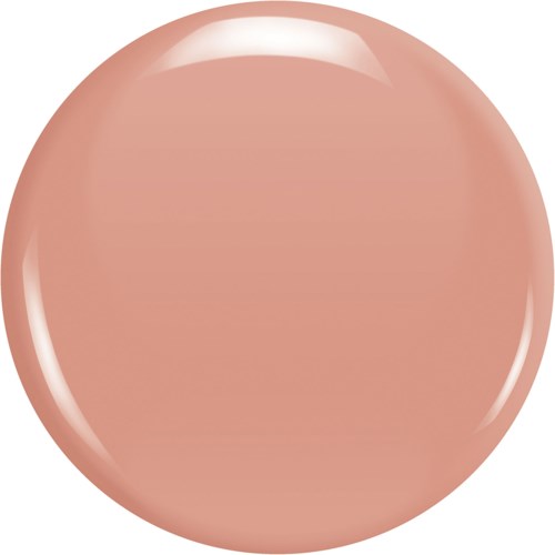 Ett stort, glänsande, rosa cirkulärt föremål som liknar en blank pärla eller knapp.