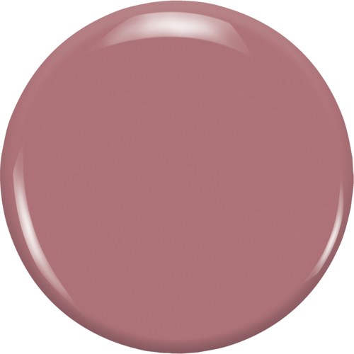 Ett rosa, glänsande, sfäriskt föremål med en slät yta.