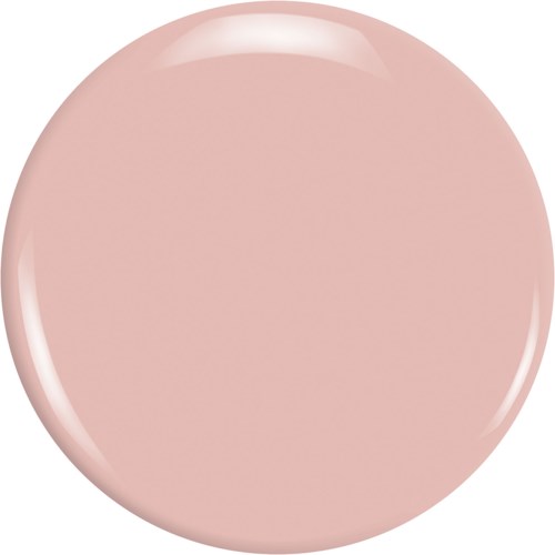 En runt rosa knapp med blank yta och inga synliga tecken eller symboler.