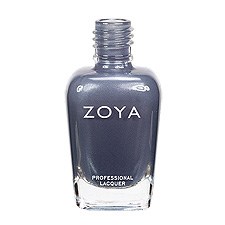 En flaska Zoya professionell nagellack i en genomskinlig glasbehållare.