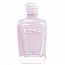 En ljusrosa nagellackflaska med märket ZOYA.