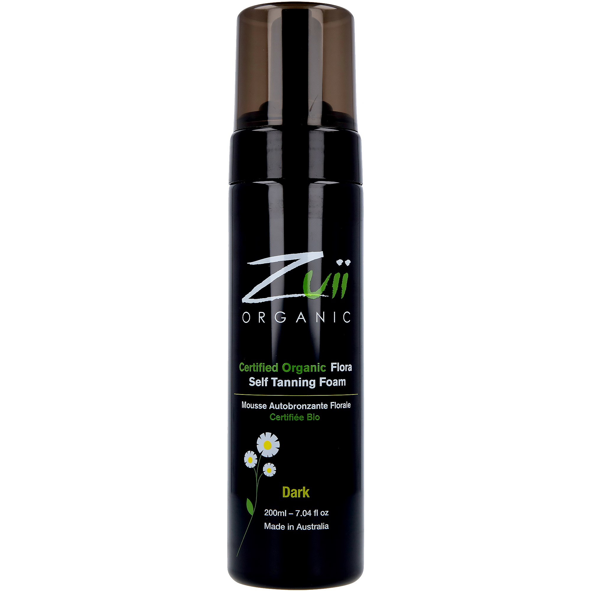 Zuii Organic Tan & Treat Self Tanning Foam Dark (0812144013033)