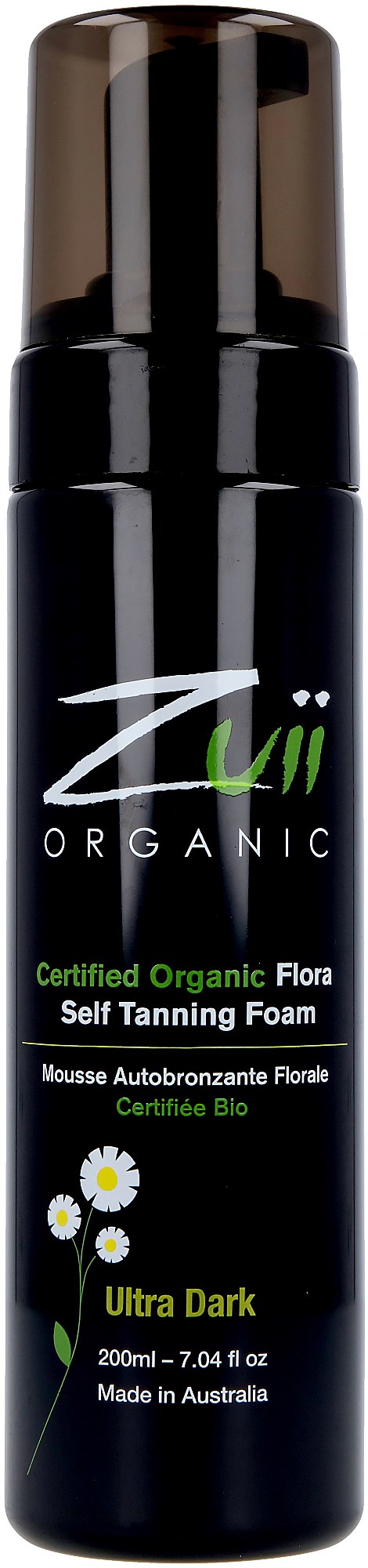 Zuii Organic Tan & Treat Self Tanning Foam Ultra Dark