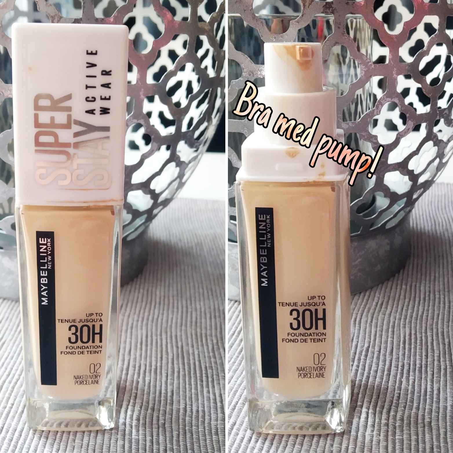 Maybelline New York Superstay Active 10 foundation Ivory Wear