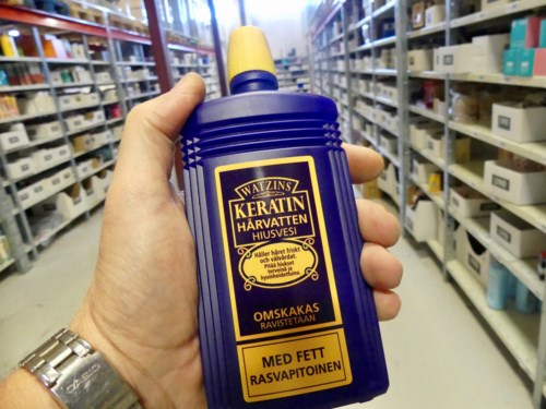 keratin hårvatten utan fett