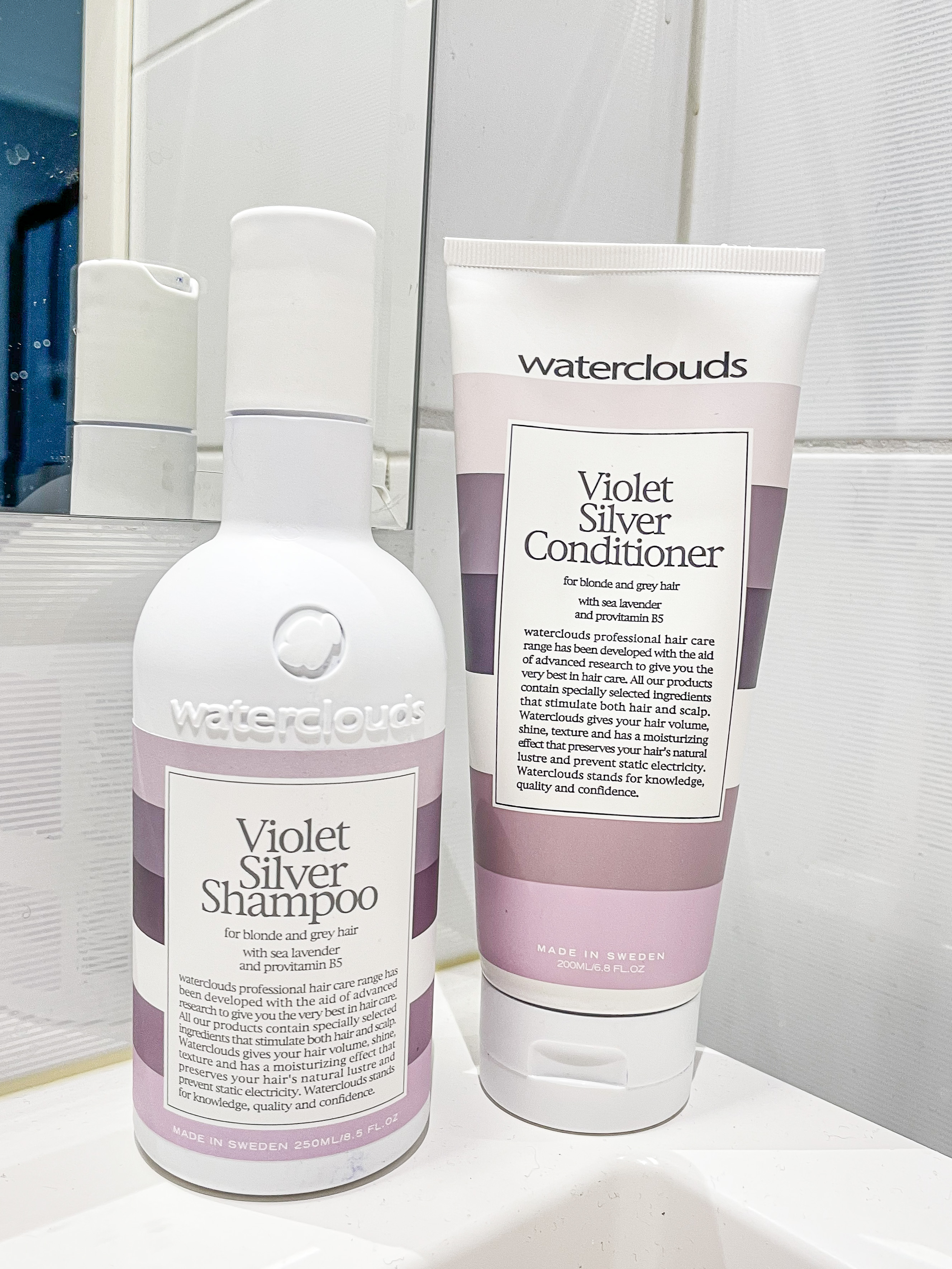 voksen Fjernelse blast Waterclouds Violet Silver Conditioner 1000 ml | lyko.com