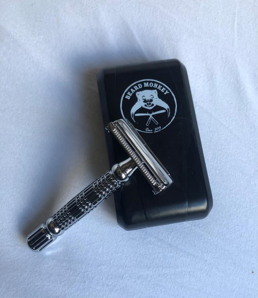 Monkey Razor Bush Beard Monkey Twist Razor Silver | lyko.com