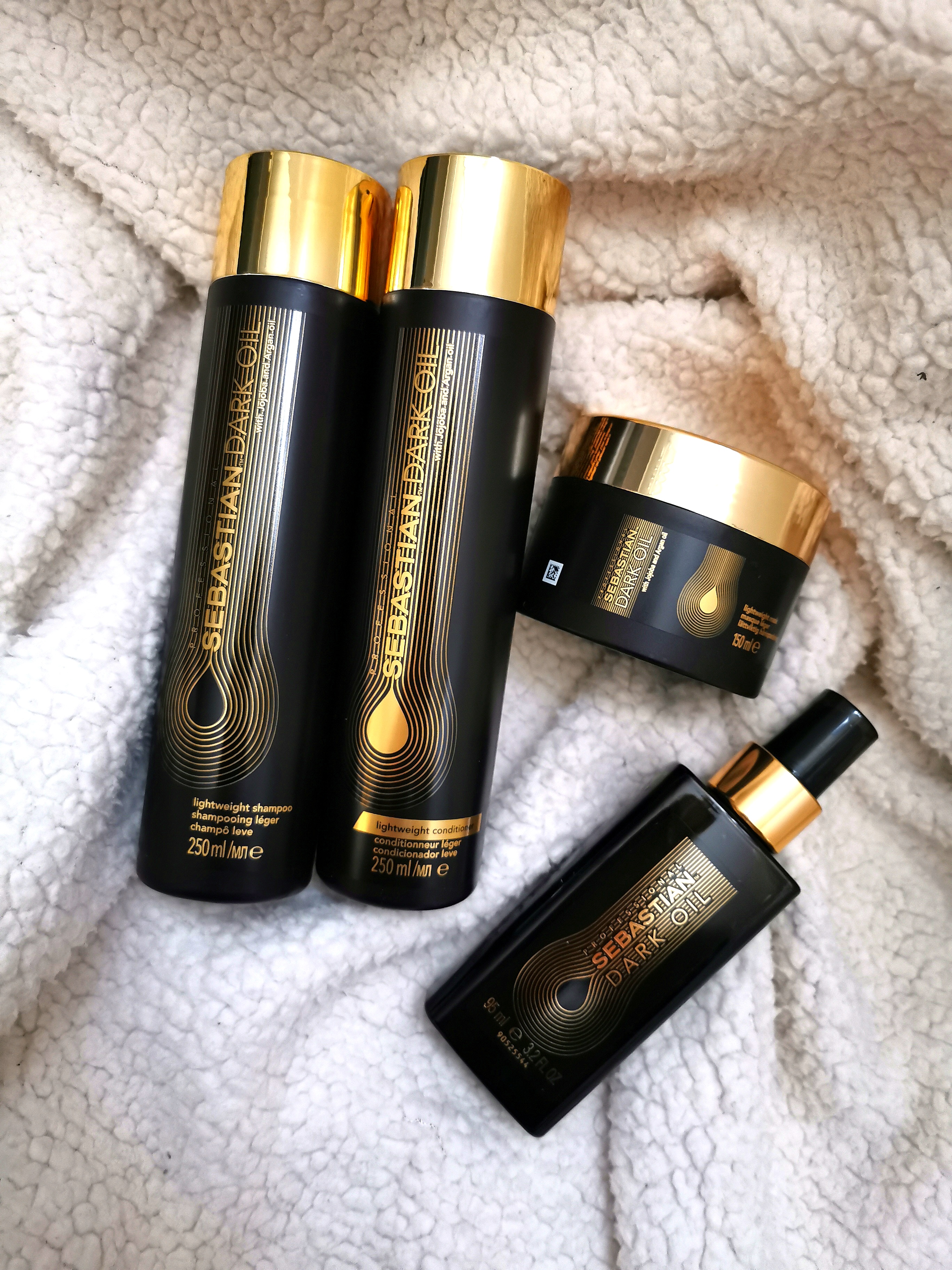 Sebastian Dark Oil Shampoo, Conditioner and Treatments Collection