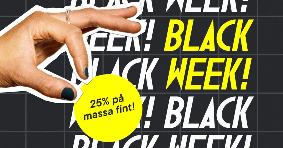 Black Week - kampanj - A1