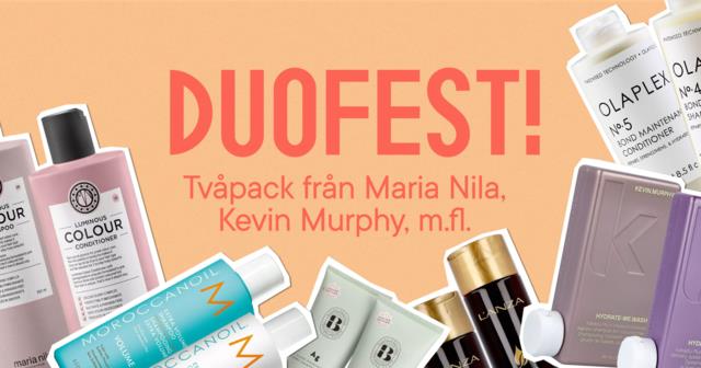 Hårvård duo - kampanj - A3