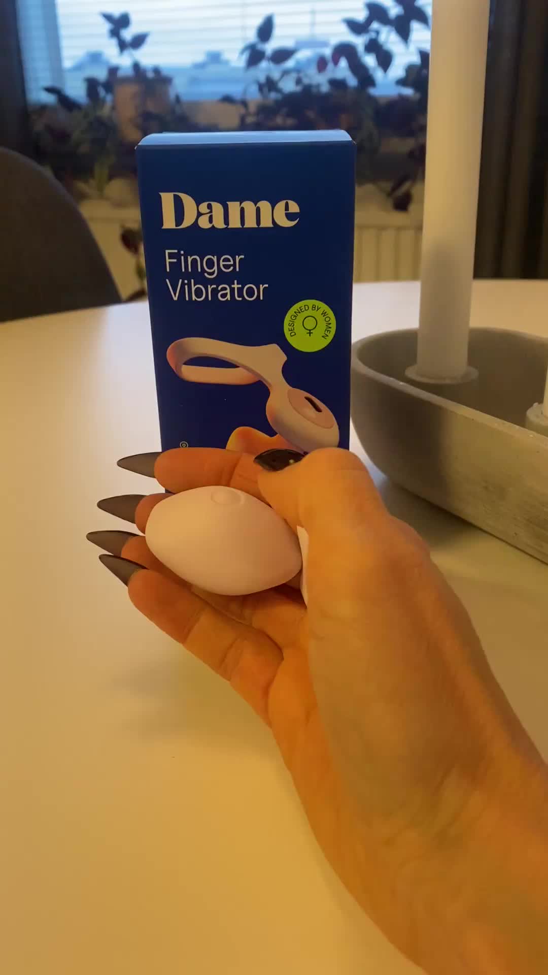 fin finger vibrator Aria Sensual AF Ergonomic Fin Silicone Finger Vibrator Toy – Sexyland main image 0